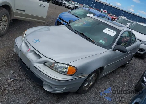 2002 Pontiac Grand Am Gt from USA, damaged, VIN 1G2NW12E12C234642